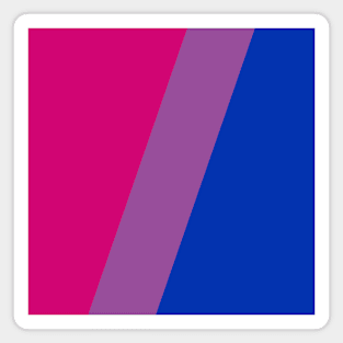 Proud Bisexual Pride Flag (Proud LGBTQ+ Community Pride Flag) v2 Magnet